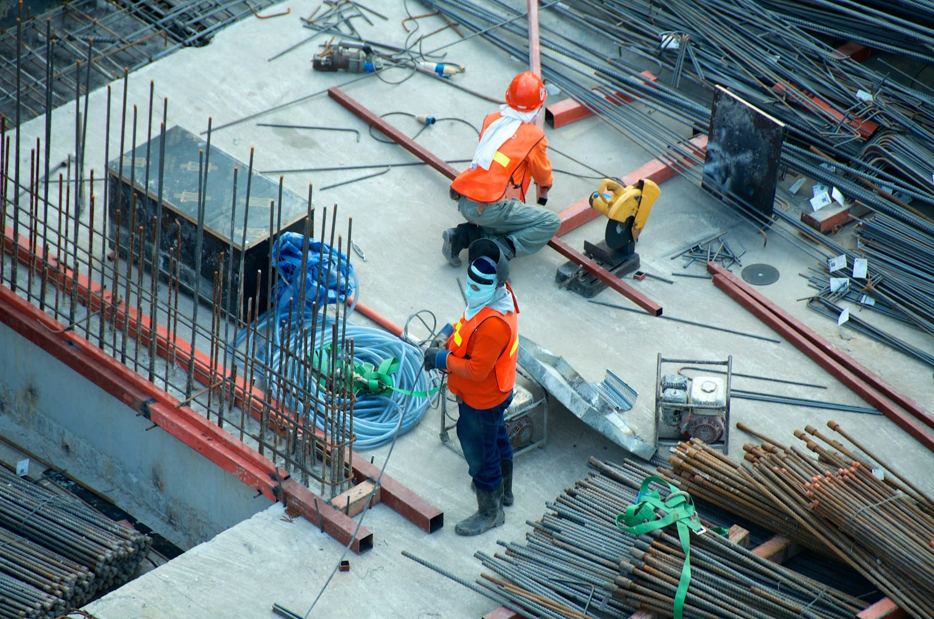 Construction project background