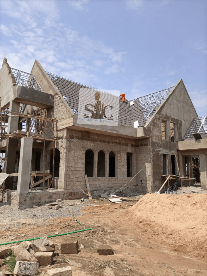 Mansion House roofing works