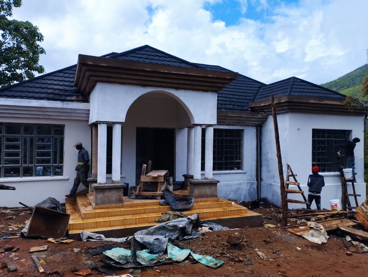Bungalow architectural design and construction